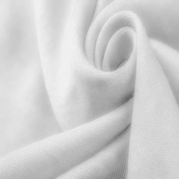 White Fabric Twill Thin Fabric Diagonal Weaving Threads Latin French — Stock Photo, Image