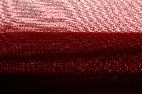 Panno Rosso Elegante Materiale Lavorato Maglia Con Alto Contenuto Viscosa — Foto Stock