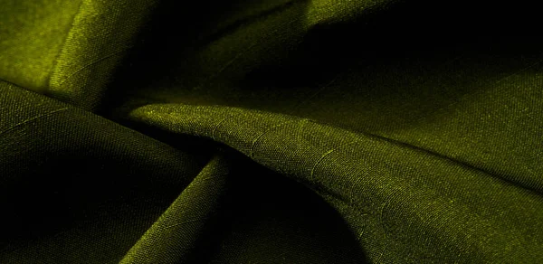 Grön Trasa Abstrakt Röd Bakgrund Från Naturtyg Bomull Textur Bakgrund — Stockfoto