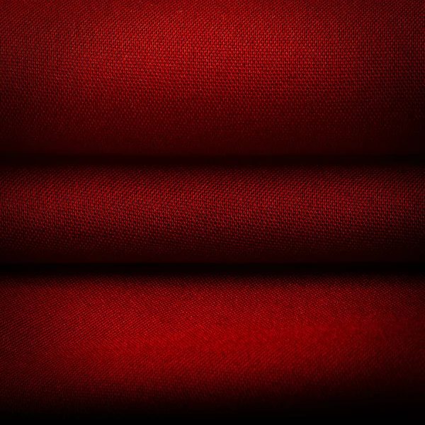 Satin Red Silk Tecido Que Geralmente Tem Uma Superfície Brilhante — Fotografia de Stock