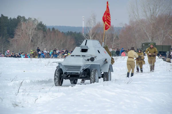 Tweede Wereldoorlog Landschapsreconstructie Van Militaire Operaties Van Grote Patriottische Oorlog — Stockfoto