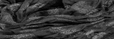 Doku. Geçmişi. Geçmişi. Siyah gri saten kumaş dokusu. Lüks parlak. Soyut ipek kumaş arka plan..