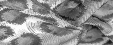 Tek renkli ipek kumaş, çita derisi, Afrika savanı teması. Arkaplan dokusu, desen