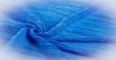 kumaş, mavi gök mavisi ipek kumaş küçük kıvrımlı, bu kumaş senin tasarımını lüks ile dolduracak. Doku, arkaplan, desen