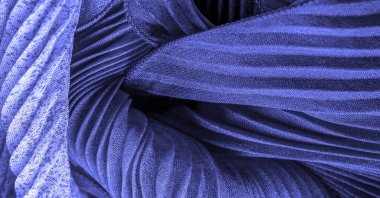 doku, tekstil, kumaş, kumaş, ağ, doku, mavi safir kıvrım kumaş, dalgalanma dalgası