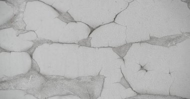 Eski boyanmış beton yüzey. Boya lekeleri Grunge, doku. Geçmişi. Şablon.