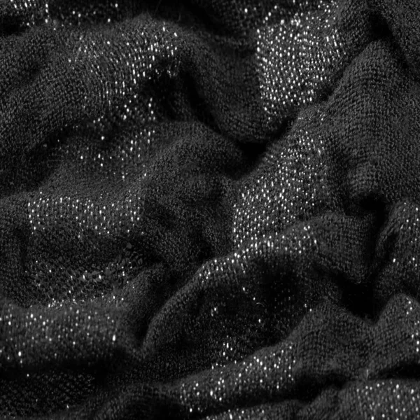 Texture Contexte Contexte Noir Gris Satin Texture Tissu Sombre Luxueux — Photo