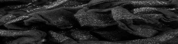 Texture Contexte Contexte Noir Gris Satin Texture Tissu Sombre Luxueux — Photo