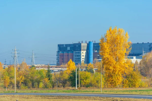 Paysage Industriel Une Réalité Physique Sociale Culturelle Qui Reflète Dans — Photo