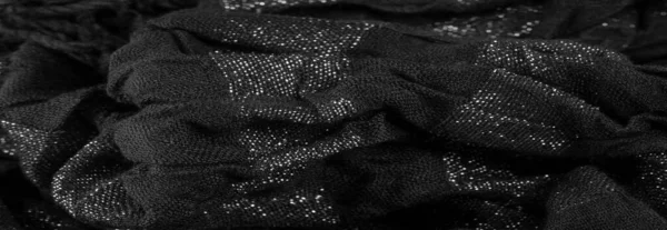 Texture Contesto Contesto Tessuto Bianco Nero — Foto Stock