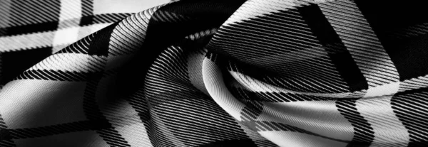 흑백의 직물에 스코틀랜드 모티브 백파이프의 소리로 디자인 그리고 위스키 — 스톡 사진