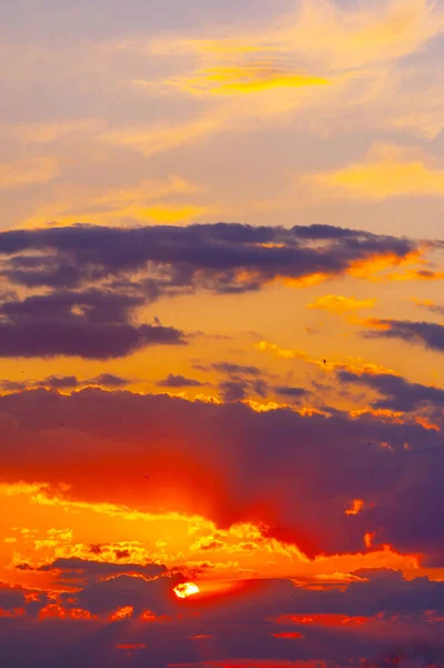 Nuvens Céu Região Atmosfera Espaço Exterior Vista Terra Acúmulo Vapor — Fotografia de Stock