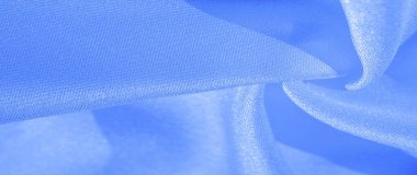  desen, ipek mavi kumaş. Sırtındaki krep sateni tasarım için mükemmel bir kumaştır, bir tarafta saten bir kaplaması vardır.