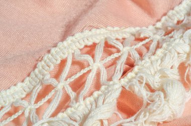 Doku Arkaplanı, Kadın Şalı Kadın Moda Kadın Sıcak Sargısı, Cape Poncho Krem Pembe Şalı