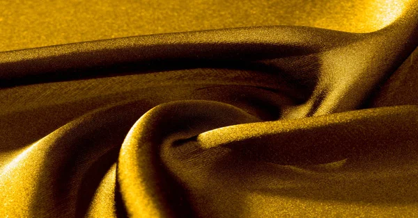 Tecido Seda Amarela Adicione Toque Luxo Qualquer Design Adicionando Este — Fotografia de Stock