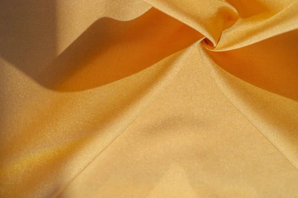Tkanina Jedwabna Żółta Ece Sae Amber Zdjęcie Jest Przeznaczone Dla — Zdjęcie stockowe