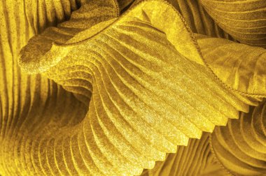 doku, tekstil, kumaş, kumaş, ağ, doku, sarı altın kıvrım kumaş, dalgalanma dalgası