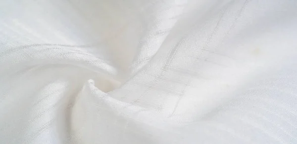 Organza Has Thin Open Weave Thicker Sharper Silk Gauze Use — Stock Photo, Image