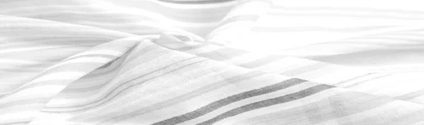 Tekstura Tło Wzór Białe Paski Tkanina Bawełniana Pontro Poncho Mapudungun — Zdjęcie stockowe