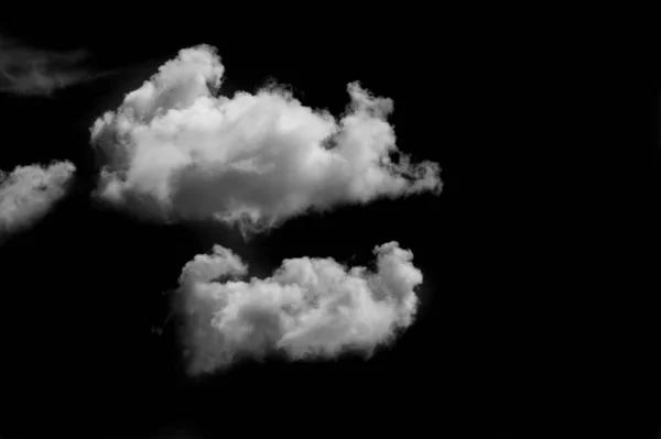 Nuages Noirs Blancs Pratique Pour Les Concepteurs — Photo