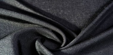 Siyah kumaş. Doğal kumaştan soyut kırmızı arkaplan. Pamuk. Doku, arkaplan, desen