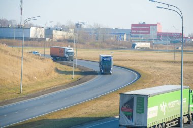 Freight road transportation. Road transport services are irreplaceable in the world of networks. An important link between values regional and global levels Russia Chelny 05 11 2020