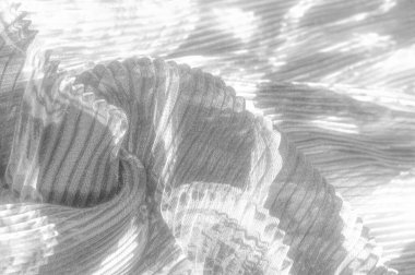 silk crimped. Blue, yellow, brown, burgundy colors. Ruffled silk fabric in vintage style. Floral pattern for elasticity. Opens the gathered fabric into pleasing and flattering folds.