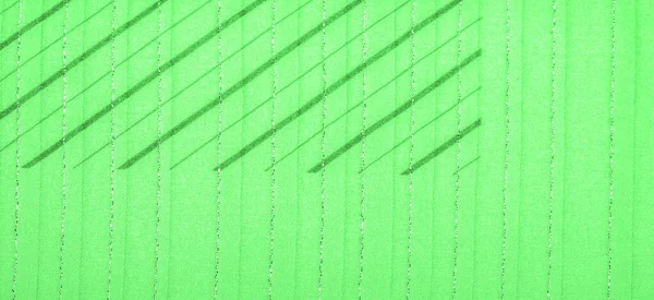 Green Emerald Fabric Lurex Stripes Perfect Fresh Comfortable Style Design — Stock Photo, Image
