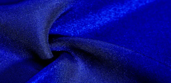 Kék Szövet Absztrakt Vörös Háttér Természetes Szövet Pamut Textúra Háttér — Stock Fotó