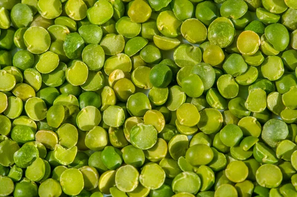 Dried Green Peas Dried Peas Also Good Source Vitamins Folate — Fotografia de Stock