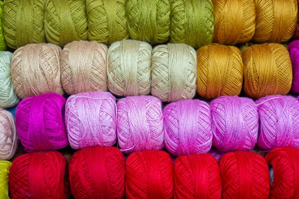 Woolen Threads Knitting High Quality Wool Cotton Yarns You Can — Φωτογραφία Αρχείου