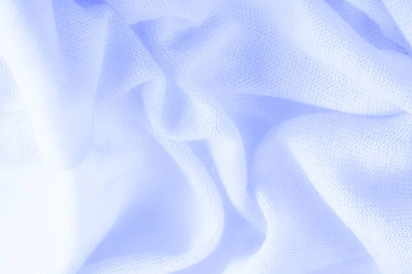 Blue Cloth Abstract Background Luxury Fabric Liquid Silk Texture Waves — Φωτογραφία Αρχείου