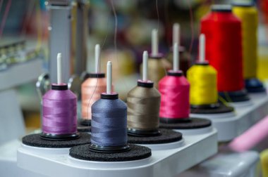 A thread is a continuous strand (made of fibers or threads twisted together), a long, thin strand of cotton, nylon, or other fibers used in sewing or weaving. 20 11 2020 Russia Chelny