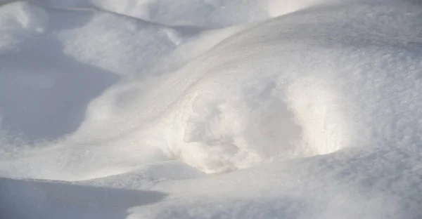 Snow Texture Snow Consists Individual Ice Crystals Grow Suspended Atmosphere — Stockfoto