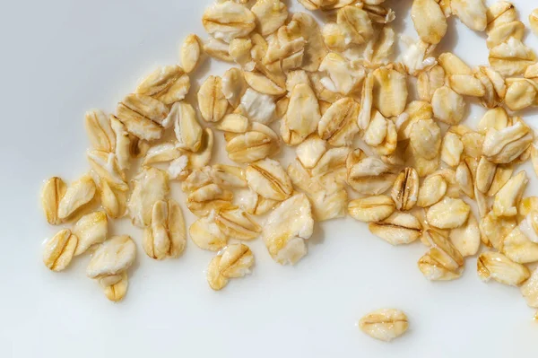 Oatmeal Term Oatmeal Also Used United States Parts Canada Describe — Stock Photo, Image