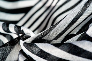 Fabric with striped print, black and white to get the very best unique or custom handicrafts from our stock photos for your designs and your creativity. Texture. Background. Pattern