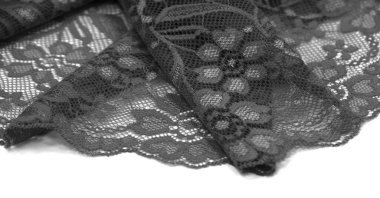 Black and white lace. This stunning and sophisticated fabric will be a true work of art. Intense Black with delicate lace patterns we love so much; unique, elegant and vibrant.