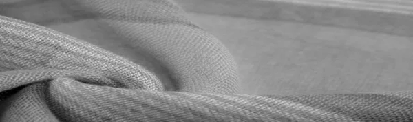 Монохромна Сіра Шовкова Тканина Текстура Тло Фотографія Або Зображення Розроблене — стокове фото