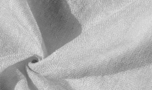 Black White Gray Material Silk Exceptionally Smooth Soft Beautiful Smooth — Stock Photo, Image