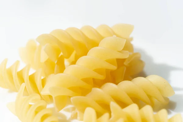 Short Pasta Fusilli Commonly Known Rotini United States Variety Pasta — ストック写真
