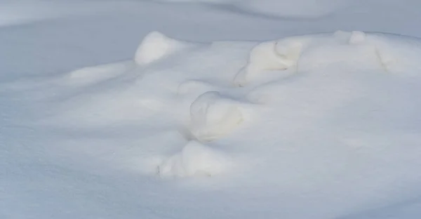 Snow Texture Snow Consists Individual Ice Crystals Grow Suspended Atmosphere — Foto de Stock