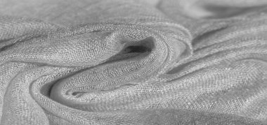 Siyah beyaz, gri madde. Bu ipek son derece pürüzsüz ve yumuşak, güzel pürüzsüz bir dokusu var. arkaplan deseni