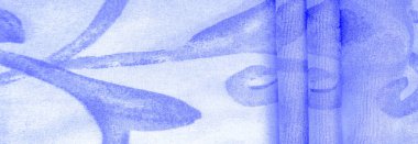 blue fabric texture with abstract blue print. luxury as abstract background. Luxury Christmas background. Fabric, delicate. Texture, Pattern. Smooth elegant