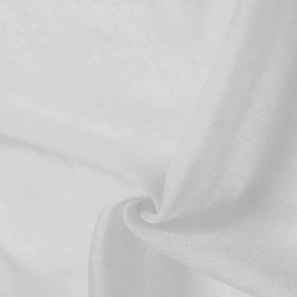 Hedvábná Tkanina Bílém Hladké Elegantní Bílé Hedvábí Jako Svatební Pozadí — Stock fotografie