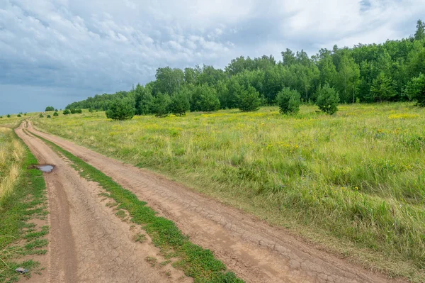 Dirt Roads Suitable Cars Narrower Path Pedestrians Animals Possibly Small — Stock Photo, Image