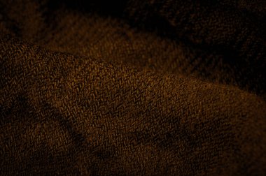 Kaba koyu sarı yün kumaş. Uzun, dayanıklı, kalın iplikli koyunlar, özellikle senin tasarımına uygun. Farklı büyük kuzu türleri gibi. Desen arkaplan deseni