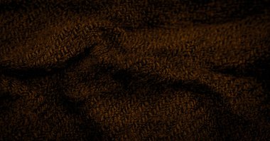 Kaba koyu sarı yün kumaş. Uzun, dayanıklı, kalın iplikli koyunlar, özellikle senin tasarımına uygun. Farklı büyük kuzu türleri gibi. Desen arkaplan deseni