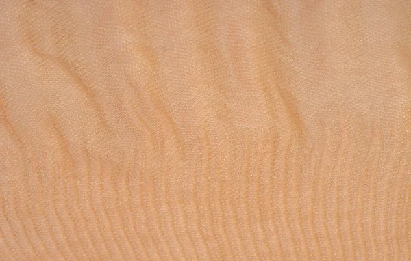 Tessuto Ondulato Beige Seta Schiacciato Vostri Progetti Texture Sfondo — Foto Stock