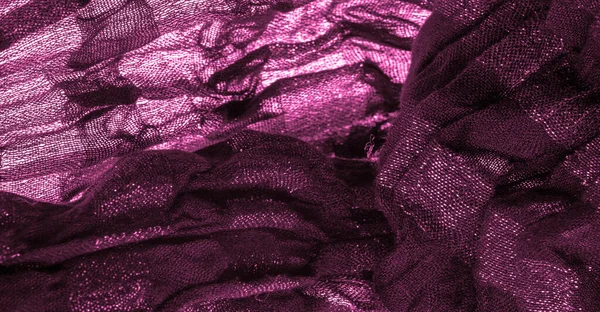Textura Contexto Suave Elegante Seda Rosa Cetim Textura Pano Luxo — Fotografia de Stock