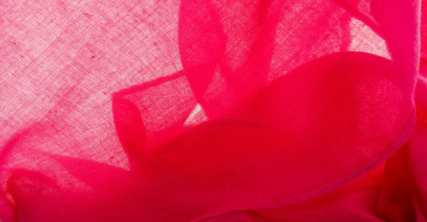 Шелковая Ткань Красном Текстура Поверхности Мелкими Зернами Точками Абстрактным Фоном — стоковое фото